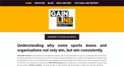 Desktop Screenshot of gainline.biz